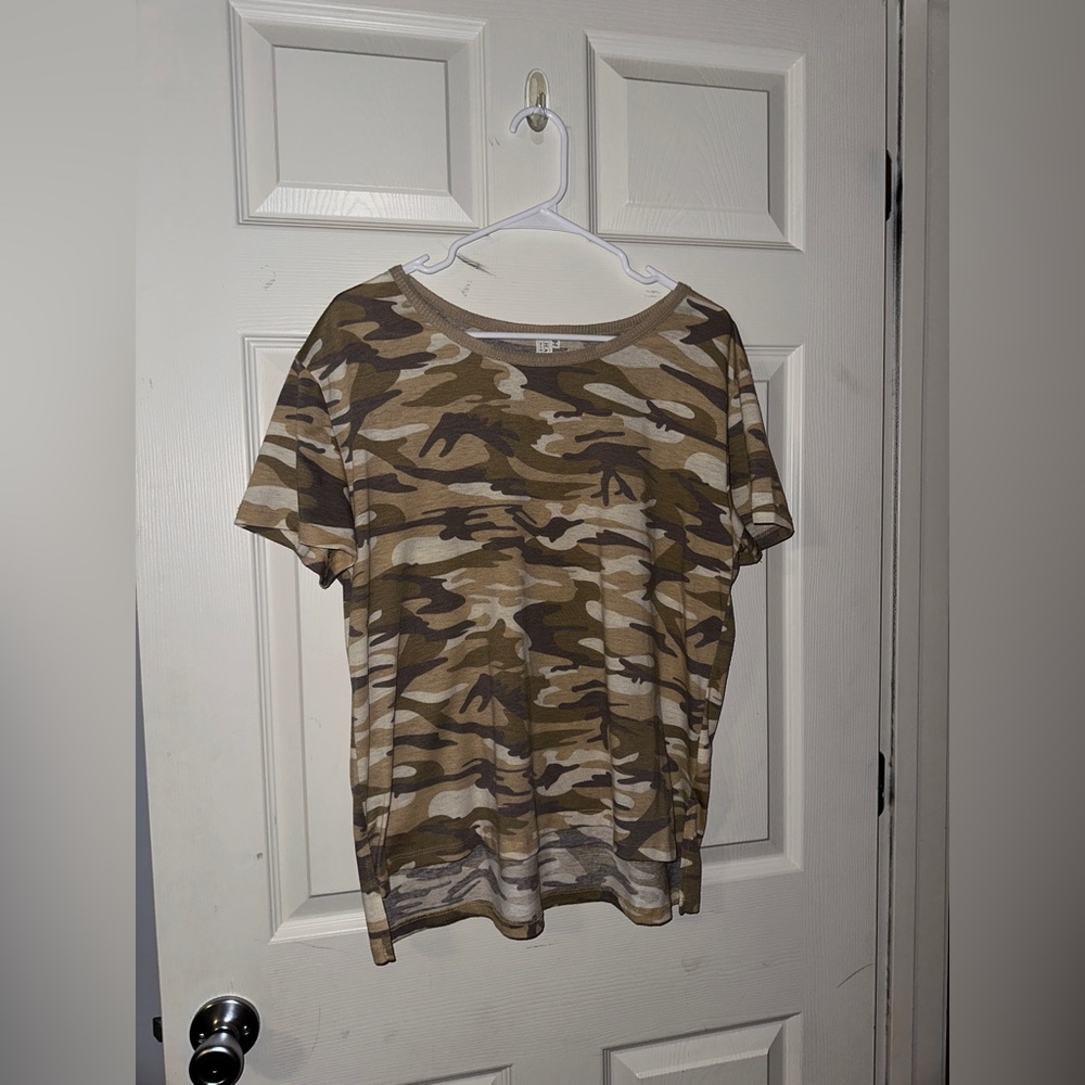 Large Camo Top